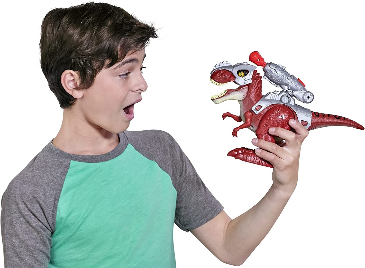 Robo Alive Dino Wars Dinossauro T-Rex - Autobrinca Online