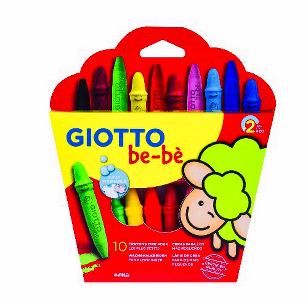 Giotto Bébé Etui 10 Pcs Crayons