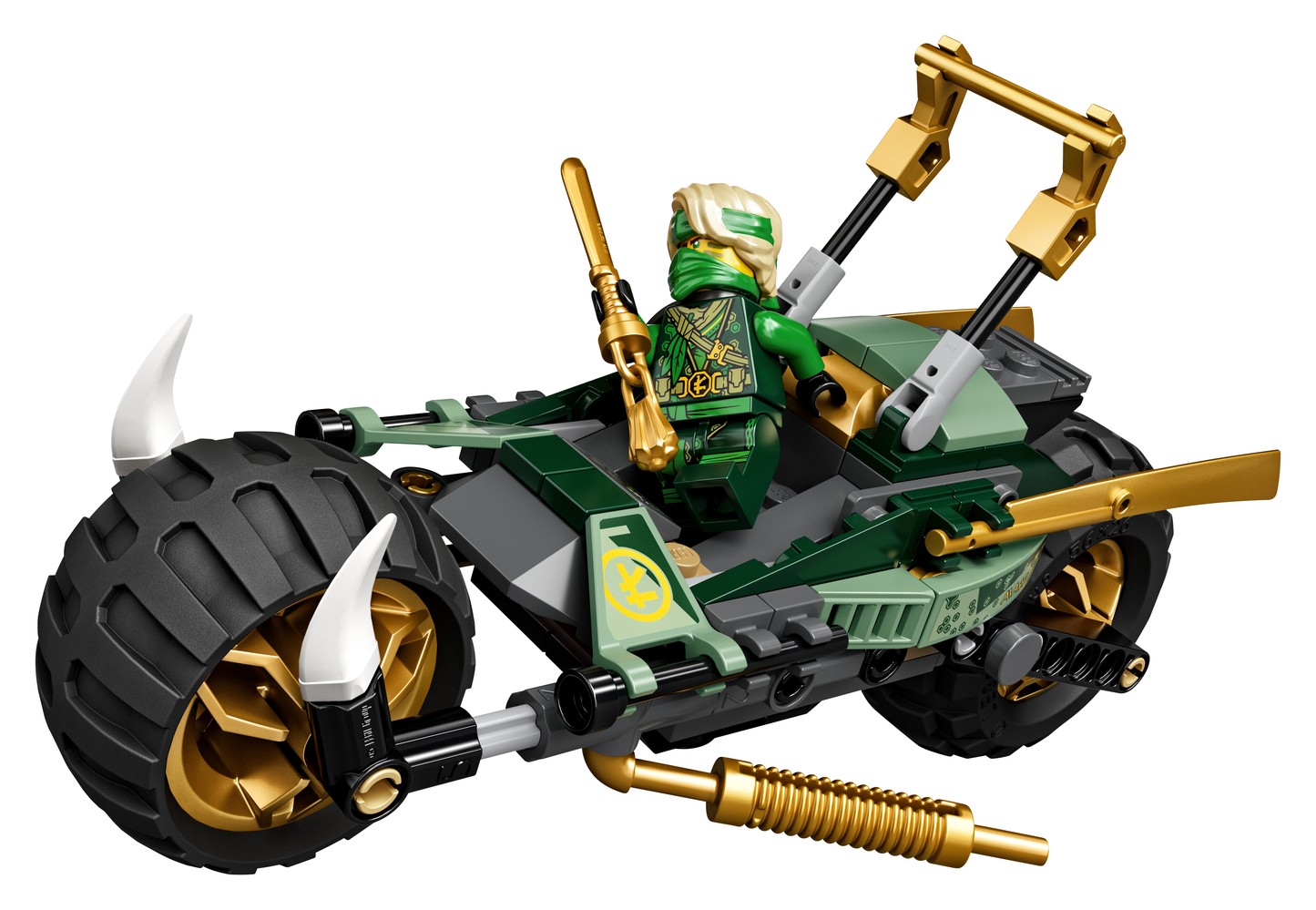 Lego 71745 ninjago la moto de la jungle de lloyd jouet avec les