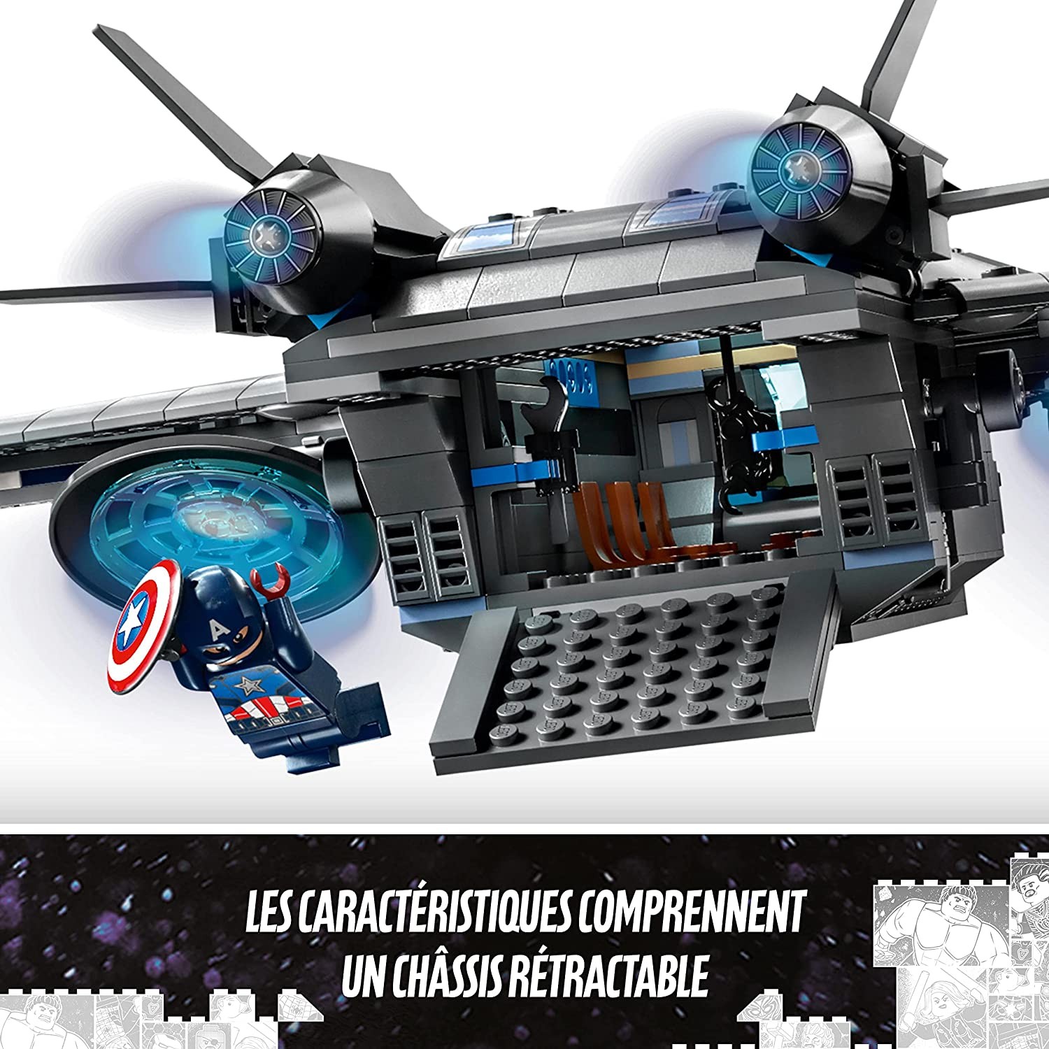 Lego Marvel - Les Personnages 1/3 