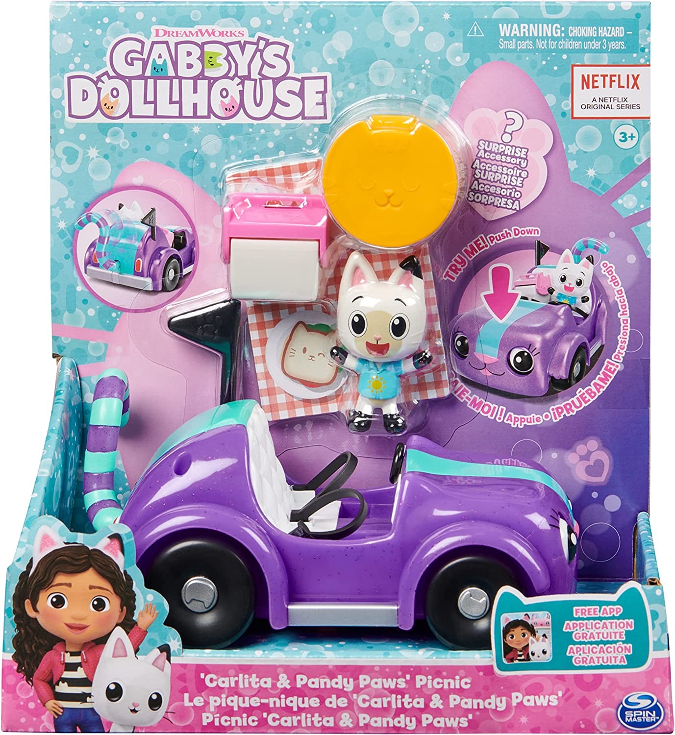 Gabby's Dollhouse - Gabby chat et la maison magique - Kit