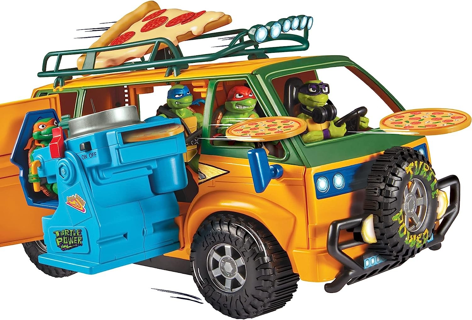 Tortue Ninja Camion - Pizza Fire Van