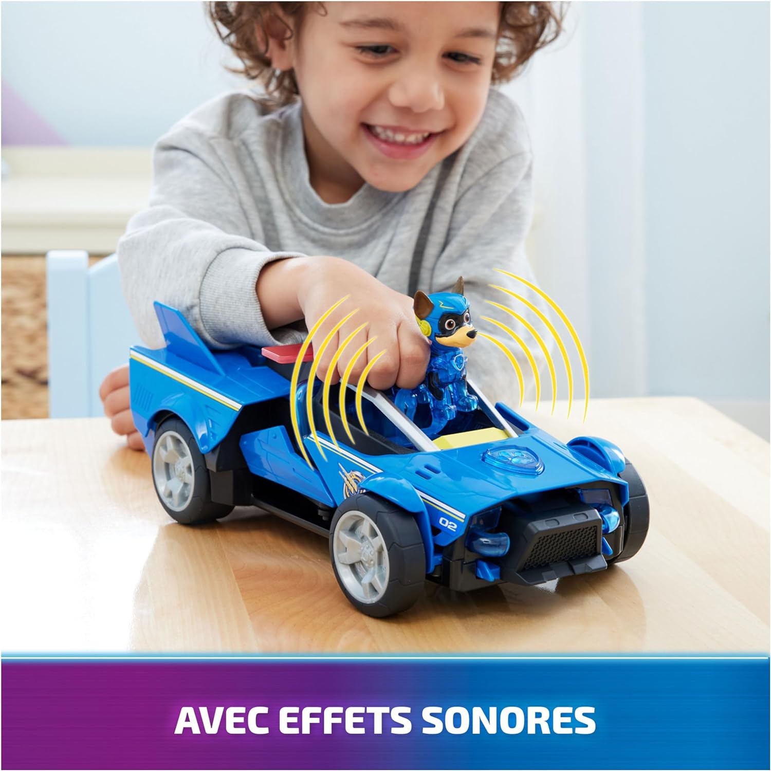 Véhicule interactif Pat' Patrouille Deluxe Chase, Véhicules et circuits