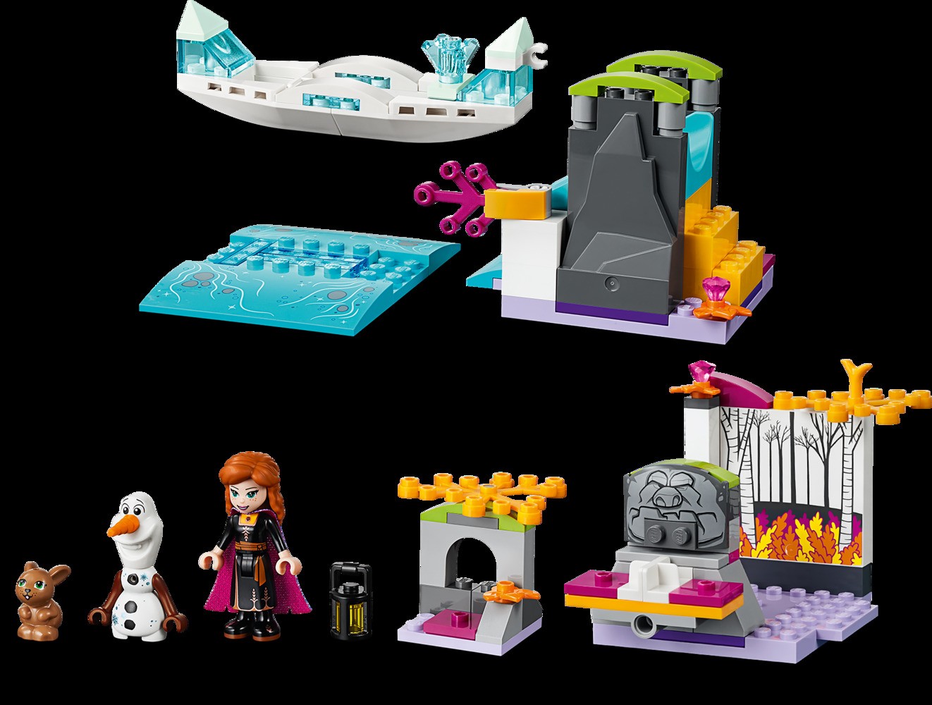 LEGO® Disney 41165 La Reine des Neiges L'Expédition en Canoé d'Anna - Lego