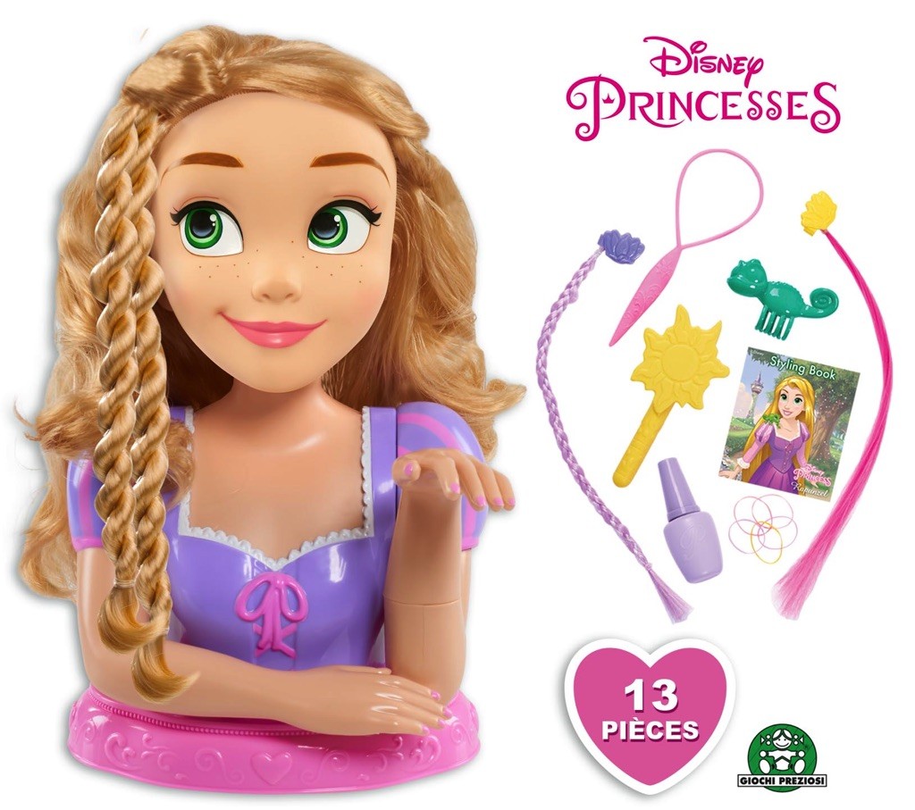 Tête à Coiffer Deluxe Raiponce - Disney Princesses