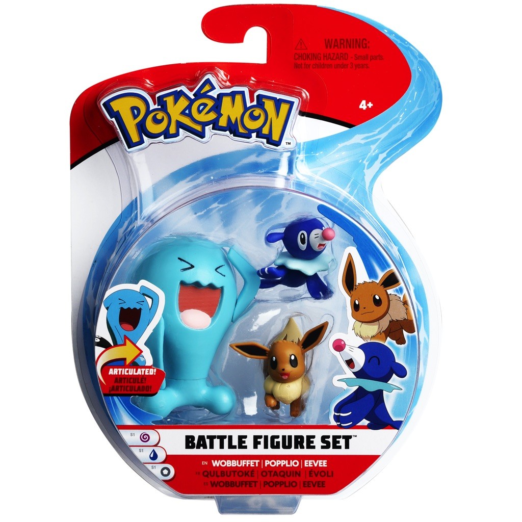 Pokémon - Figurine Battle - 6 figurines - Jeux de société